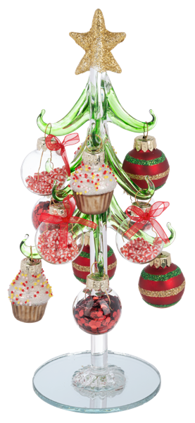 Sweet Christmas Tree with Ornaments