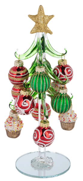 Sweet Christmas Tree with Ornaments