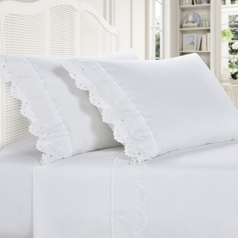 Eyelet Sheet Sheet Set