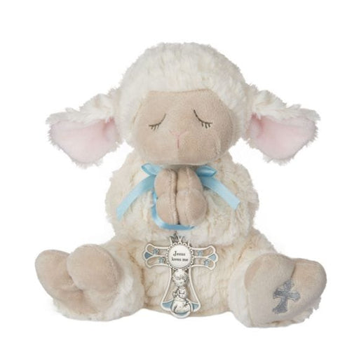 Ganz Baby Ganz Serenity Lamb with Crib Cross - Boy