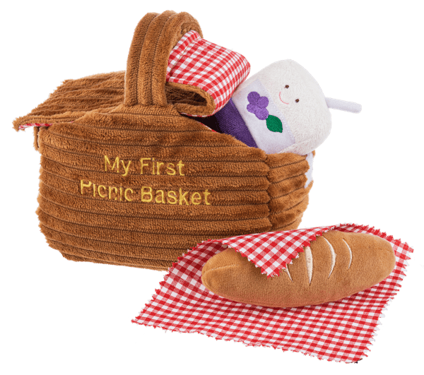 Ganz Baby Picnic Basket Learn & Grow (7 pc. set)