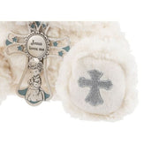 Ganz Baby Serenity Bear with Crib Cross - Blue