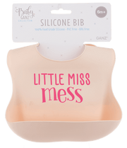 Ganz Baby Silicone Bib - Pink
