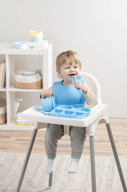 Ganz Baby Silicone Feeding Set - Bus (5 pc. set)