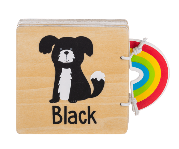 Ganz Baby Wooden Colors Book