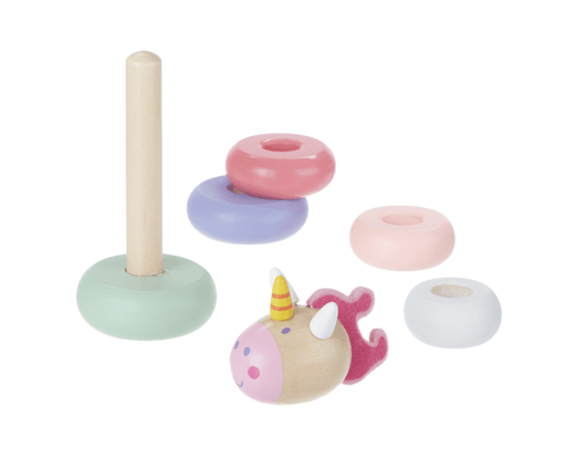 Ganz Baby Wooden Unicorn Stacker Toy