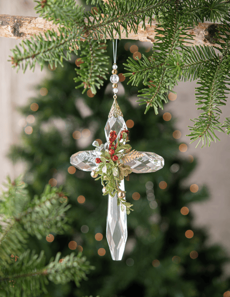 Ganz Christmas Classic Krystal Cross
