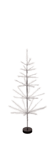 Ganz Christmas LED Light Up 4 Feet Silver Tree