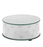 Ganz Christmas LED Light Up Snowflake Riser Displayer Set (3 pc. set)