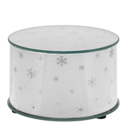 Ganz Christmas LED Light Up Snowflake Riser Displayer Set (3 pc. set)