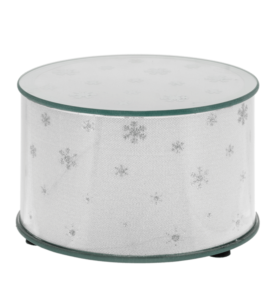Ganz Christmas LED Light Up Snowflake Riser Displayer Set (3 pc. set)