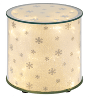 Ganz Christmas LED Light Up Snowflake Riser Displayer Set (3 pc. set)