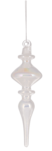 Ganz Christmas Ornaments Iridescent Icicle Drop Ornaments