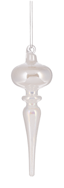 Ganz Christmas Ornaments Iridescent Icicle Drop Ornaments