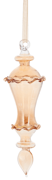 Ganz Christmas Ornaments Translucent Copper Finial Ornaments