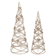 Ganz Christmas Pearl Tree Set (2 pc. set)