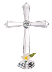 Ganz Decor Medium Standing Floral Crosses