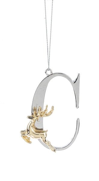 Ganz Deer Elegant Reindeer Ornament - C