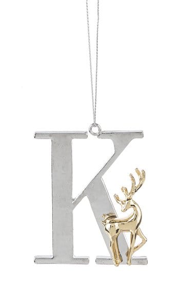 Ganz Deer Elegant Reindeer Ornament - K