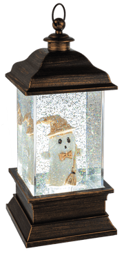 Ganz Fall Decor LED Light Up Shimmer Ghost Lanterns