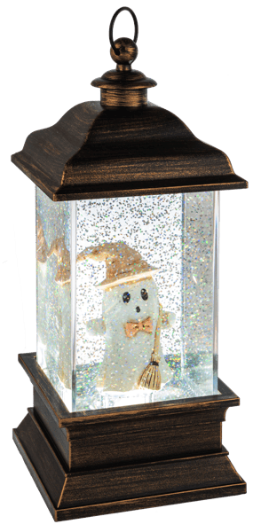 Ganz Fall Decor LED Light Up Shimmer Ghost Lanterns