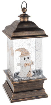 Ganz Fall Decor LED Light Up Shimmer Ghost Lanterns
