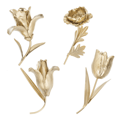 Ganz Golden Flowers Figurines