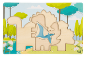 Ganz Kids Wooden Dino Layered Puzzle