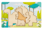 Ganz Kids Wooden Dino Layered Puzzle