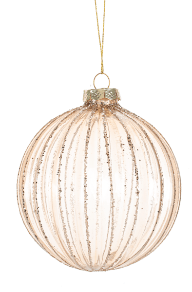 Ganz Ornaments Amber Ball Ornaments - Specify Style at Checkout - FINAL SALE