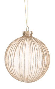 Ganz Ornaments Amber Ball Ornaments - Specify Style at Checkout - FINAL SALE