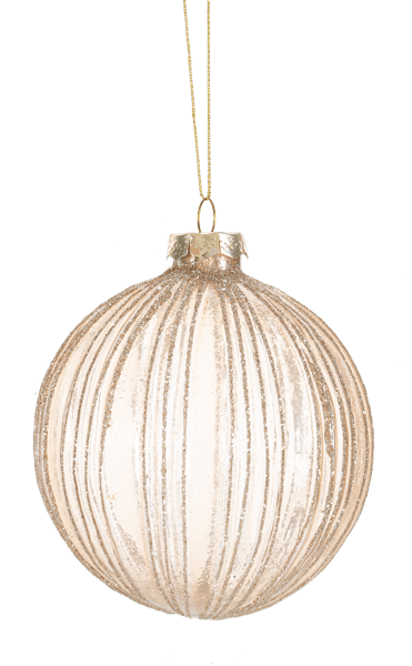 Ganz Ornaments Amber Ball Ornaments - Specify Style at Checkout - FINAL SALE