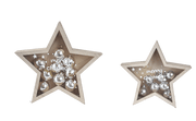 Ganz Ornaments LED Light Up Star w/Ornament Figurine Set (2 pc. set)