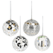 Ganz Ornaments Silver Mosaic Ball Ornaments - Small ( price per piece)