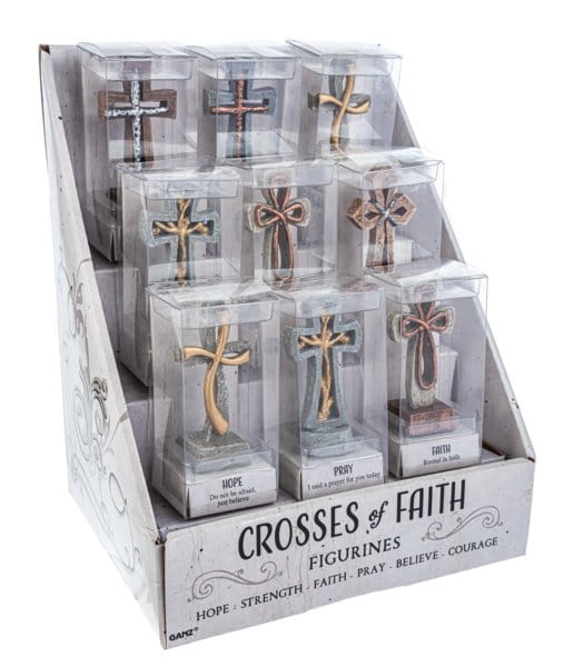 Ganz Religious Items Cross of Faith Figurines