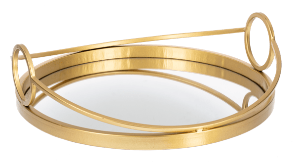 Ganz Trays Gold Mirrored Tray (2 pc. set)