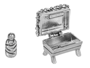 Ganz Unclassified Away in a Manger Charms