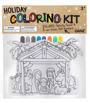 Ganz Unclassified Coloring Kit - Nativity Scene (9 pc. set)