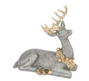 Ganz Unclassified Deer with Wreath Figurine Set