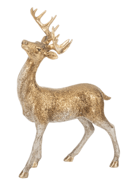 Ganz Unclassified Gold Ombre Deer Figurine Set