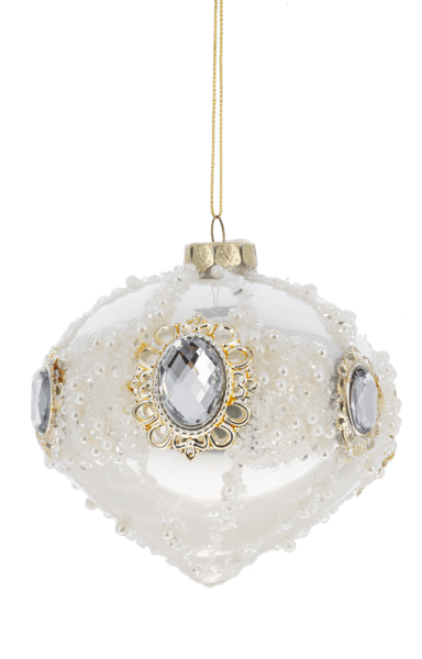 Ganz Unclassified Jeweled Holiday Shape Ornament
