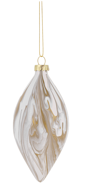 Ganz Unclassified Marbleized Holiday Shape Ornaments