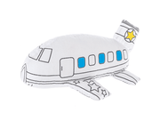 Ganz Unclassified Mini Coloring Kit - Airplane (7 pc. set)