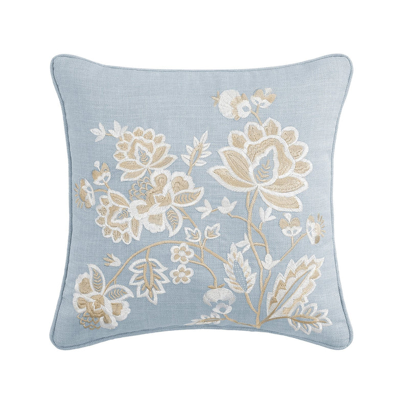 Garden Bloom 18" Square Decorative Throw Pillow