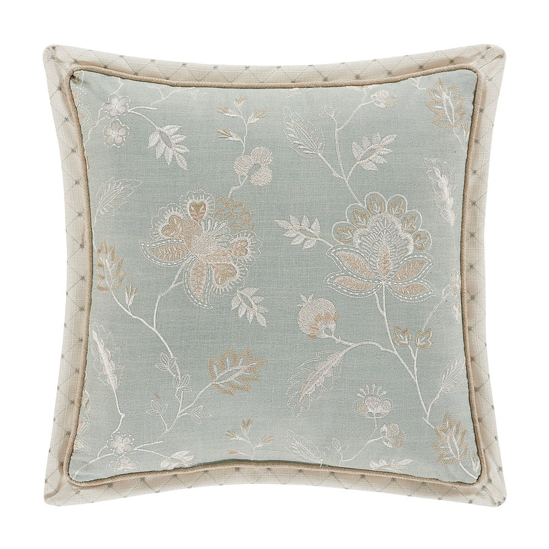 Garden View 18" Square Decorative Throw Pillow