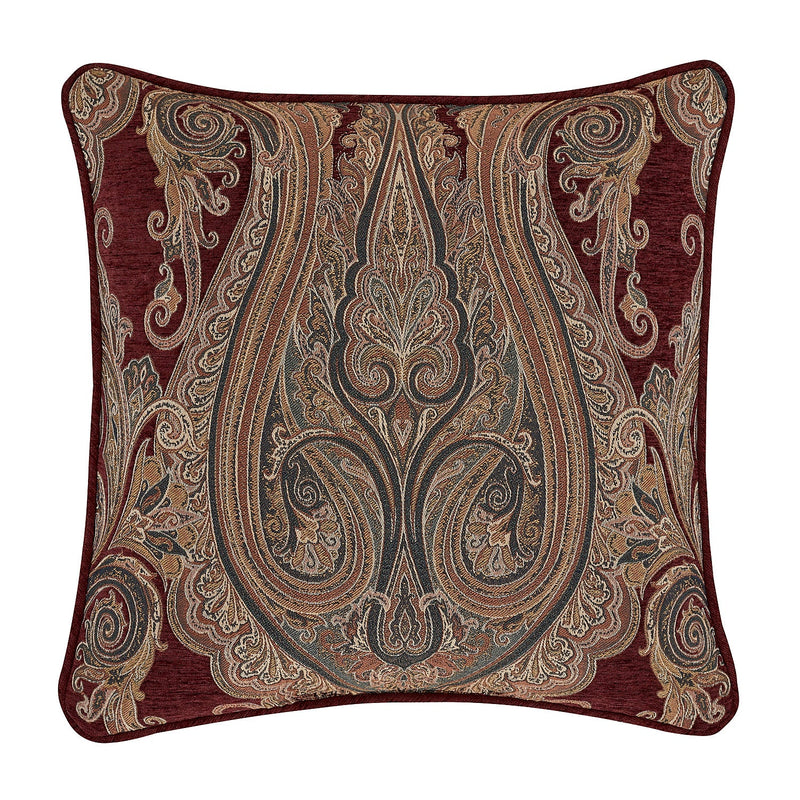 Garnet 20" Square Decorative Throw Pillow
