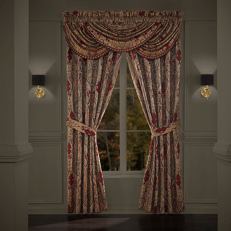 Garnet Window Panel Pair