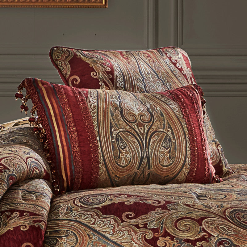 Garnet Boudoir Decorative Throw Pillow