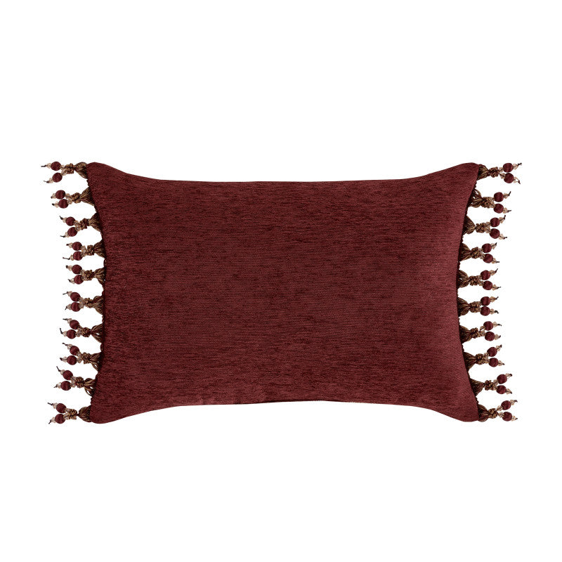 Garnet Boudoir Decorative Throw Pillow