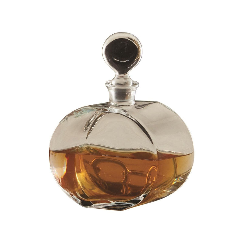Global Views Round Glass Decanter